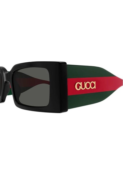 Gg 1860S 001 52 Kadın Dikdörtgen Siyah Kemik Güneş Gözlüğü modelleri