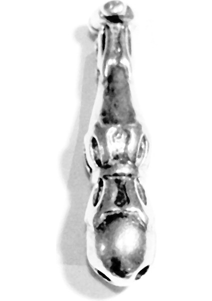 925 Ayar Gümüş Tesbih Imamesi 24 mm 2,1 Gram No. 6547