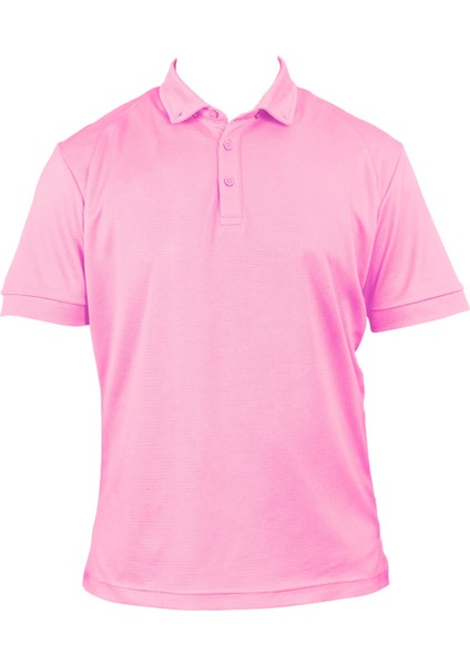 Polo Yaka Pembe Tişört