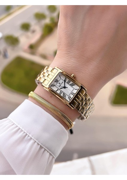 Çelik Kordon 2 Yıl Garantili 30 mt Suya Dayanıklı Kadın Kol Saati+ Bileklik BDK.10863-2 fiyatları