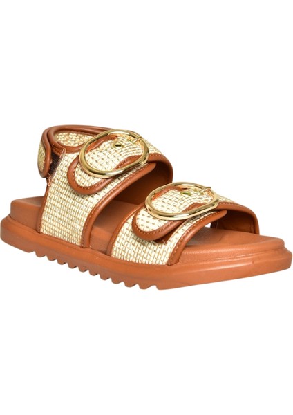 U725092117 Taba Hasır Kadın Sandalet indirimleri