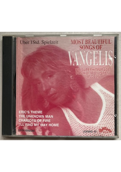 Most Beautiful Songs Of Vangelis CD (Orjnal Dönem Baskı)
