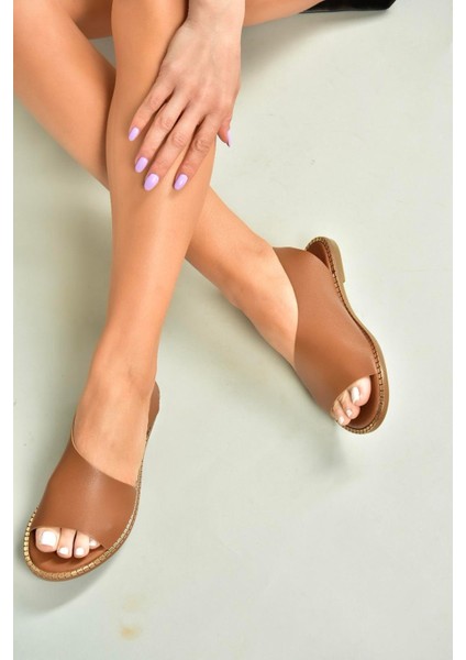 U876860609 Taba Kadın Sandalet