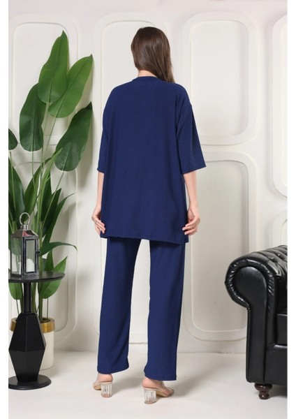 Şık - Kimono Hırkalı Bürümcük Takım Oversize Düşük Kol M – 6xl fırsatları