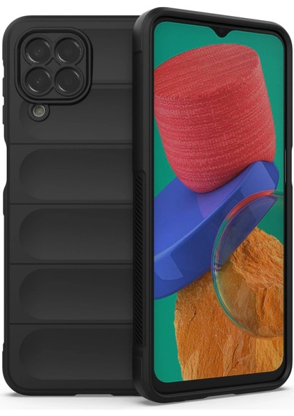 Samsung Galaxy M33 Kılıf Optimum Silikon - Siyah Zrnet