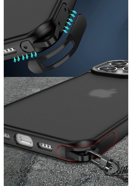 Apple iPhone 15 Kılıf Elegant Kapak - Lacivert Zrnet