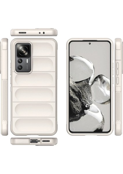 Xiaomi Mi 12T Pro Kılıf Optimum Silikon - Krem Zrnet modelleri