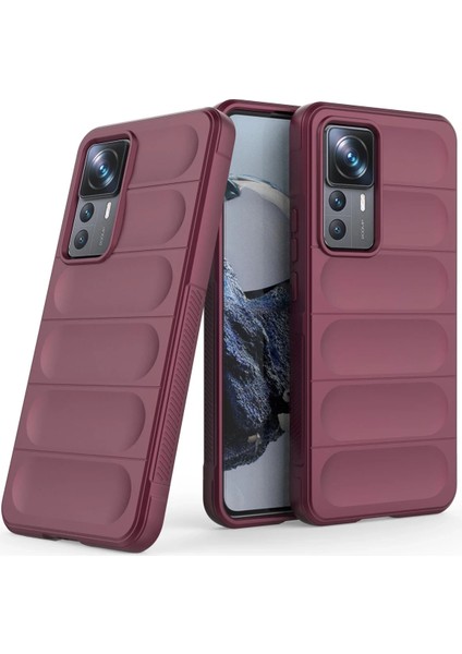 Xiaomi Mi 12T Pro Kılıf Optimum Silikon - Bordo Zrnet fiyatları