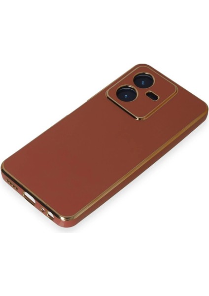 Vivo Y22 2022 Kılıf Volet Silikon - Kırmızı Zrnet