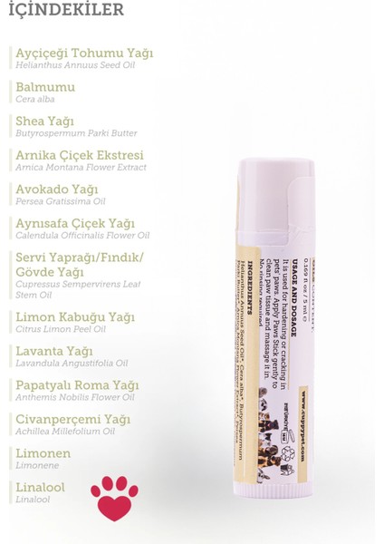 Köpek Pati Stick 5 ml