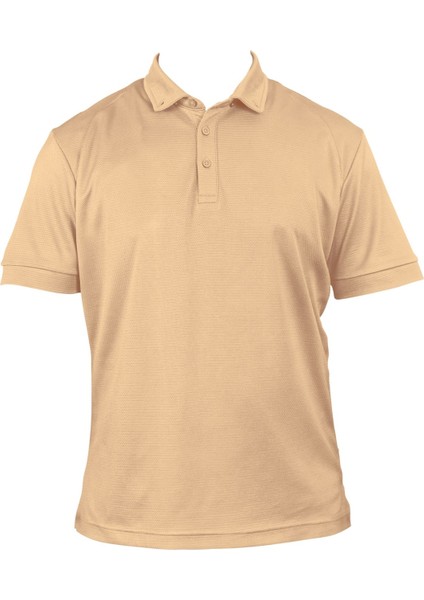 Polo Yaka Bej Tişört