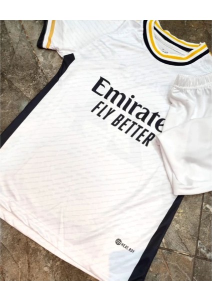 Real Madrid 2023/24 SEZON24 Numara Arda Güler Çocuk Forma Takımı 4'lü Set Çorap+Bileklik Hediyeli