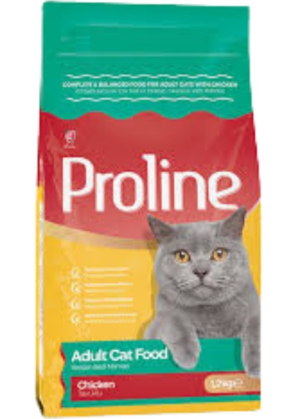 Proline Tavuklu Yetişkin Kedi Maması 1,2kg