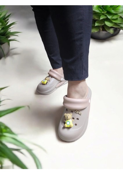 Eva Döngülü Ayı Sticker Hastane,doktor,hemşire Terliği