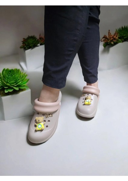 Eva Döngülü Ayı Sticker Hastane,doktor,hemşire Terliği modelleri