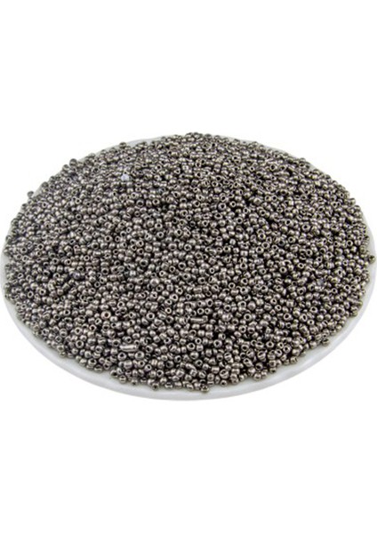 Antrasit (11/0) 2 mm Kum Boncuğu 100 gr