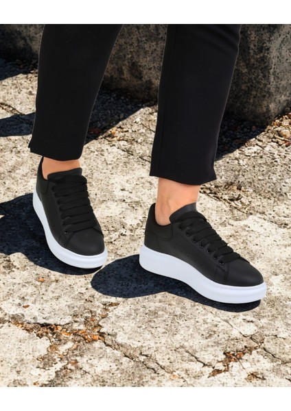 Beyaz Siyah Spor Ayakkabı Sneaker modelleri