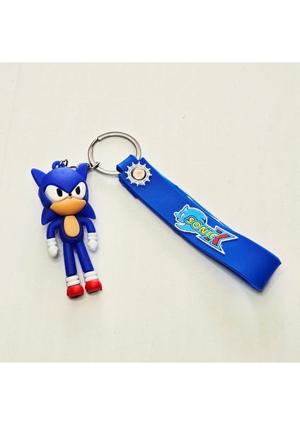 Anahtarlık Çantaaksessuarı 3D Anahtarlık Kirpi Sonic