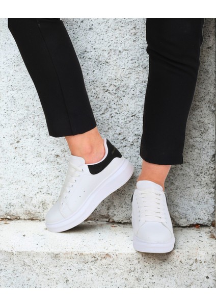 Beyaz Siyah Spor Ayakkabı Sneaker fiyatları