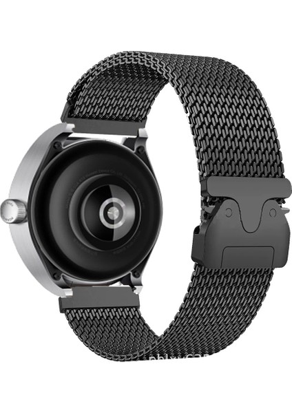 Huawei Gt2 Pro 46MM Titanyum Bükülmelere ve Aşınmalara Dirençli Sturdy Hasır Kordon