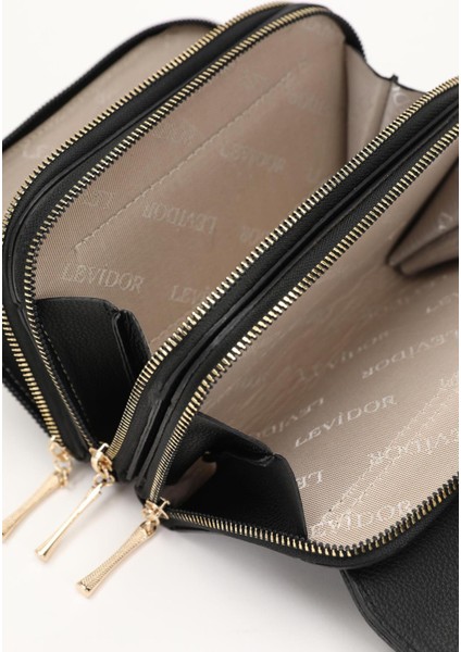 930143 Siyah Kadın Omuz Çantası Levidor fırsatları