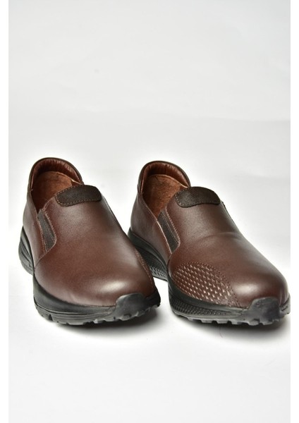 T555082003 Kahverengi Hakiki Deri Comfort Ortopedik Taban Kadın Ayakkabı indirimleri