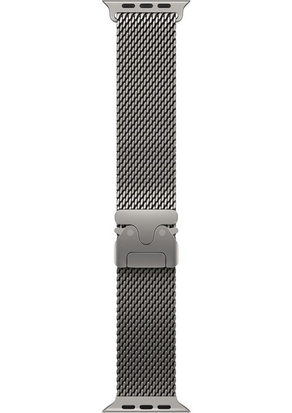 Apple Watch 44MM Titanyum Bükülmelere ve Aşınmalara Dirençli Sturdy Hasır Kordon fiyatları