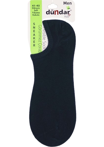 Erkek Sneaker Çorap Bambu Dikişsiz 12'li Siyah