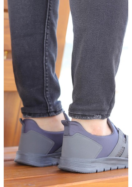 Yamal Erkek Füme Füme Garantili Günlük Rahat Kolay Giyilebilir Hafif Taban Yürüyüş Spor Ayakkabı YAMAL-5937 modelleri