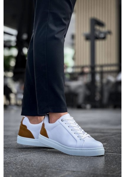Kb-Bx1 Kuback Beyaz Taba Cilt Detaylı Yüksek Beyaz Taban Günlük Erkek Ayakkabı fırsatları