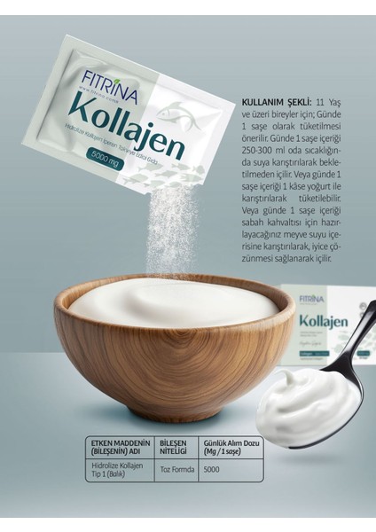Hidrolize Kollajen 5000 mg 30 Saşe fiyatları