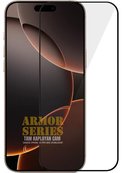 (Premıum Set) 16 Pro Max Uyumlu Armor Tam Ekran Koruyucu + (Ic) Magsafe Kılıf + Armor Lens Koruyucu indirimleri
