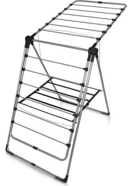 Kalın Borulu Çamaşır Kurutmalık Perilla Premium Ütü Masası Set Antrasit fırsatları