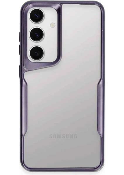 Samsung Galaxy A36 Kılıf Boyi Silikon Kapak - Derin Mor Zrnet
