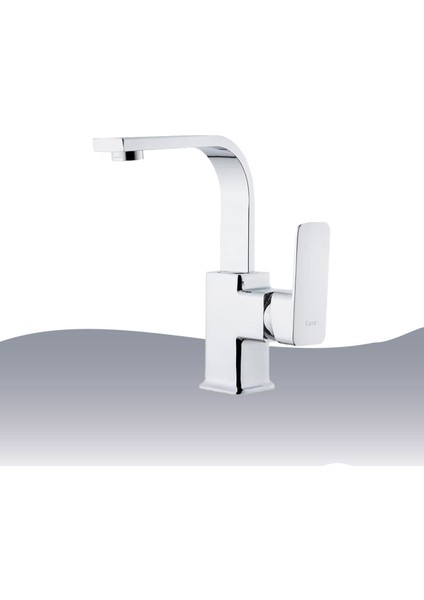 Igk Yapı – Kare KRA29002 Siera Kuğu Lavabo Bataryası