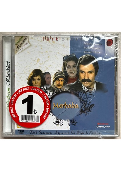 Necla Nazır Halil Ergün Gönül Hancı Merhaba VCD (Orjnal Dönem Baskı)