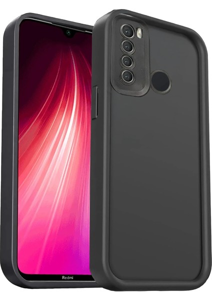Xiaomi Redmi Note 8 Kılıf Viera Silikon - Siyah Zrnet