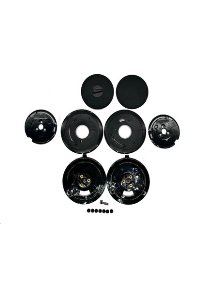 Scope 2 Kask Yan Kapak Set+Vida Set