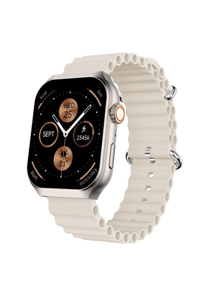 XW8012 IPS Ekranlı IP66 Sertifikalı Suya Dayanıklı Apple Android Uyumlu X-Wear Akıllı Saat