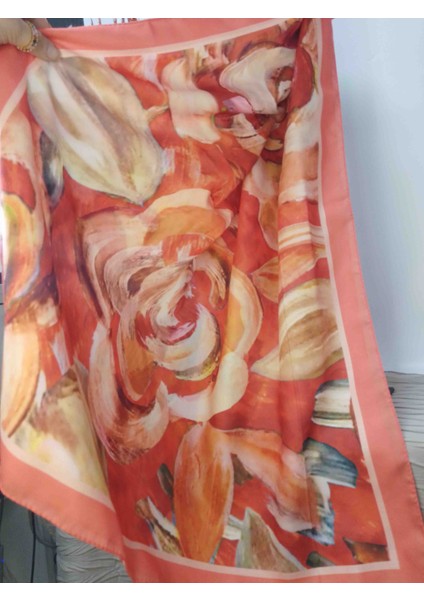 Trend Model Gül Desenli Kadın Şal 75*180
