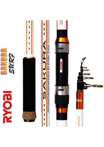 Sakura 400 cm 100-250 gr Surf Olta Kamışı