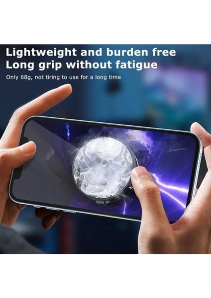 Memo CX12 Manyetik Rgb Oyun Soğutucu, Pubg Için Powerbankli Kablosuz Radyatör Fan