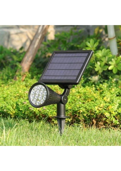 Kazıklı Rgb 7 W Bahçe Armatürü Solar LED