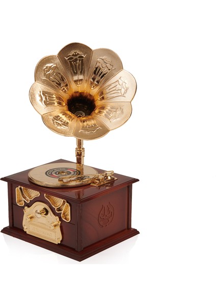 Nostaljik Gramofon Tasarımlı Müzik Kutusu fırsatları