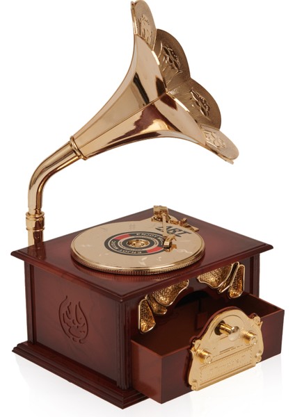 Deco&Style Nostaljik Gramofon Tasarımlı Müzik Kutusu