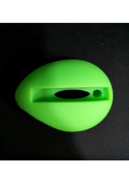 Oval Silikon 8cm Iphone 4 Için Doğal Ses Yükseltici Stand Yeşil Aksesuar 1 Adet