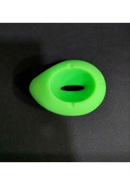 Oval Silikon 8cm Iphone 4 Için Doğal Ses Yükseltici Stand Yeşil Aksesuar 1 Adet