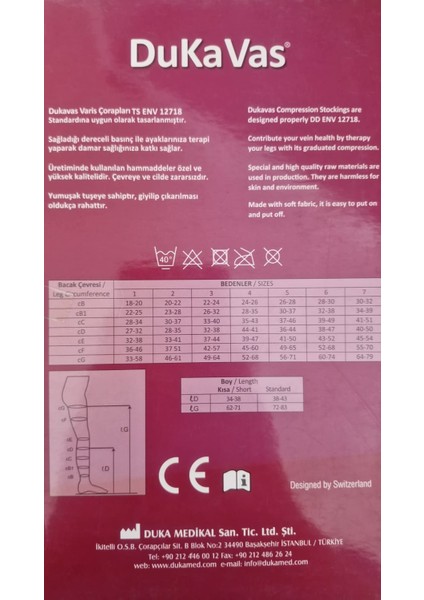 Diz Altı Varis Çorabı No.3