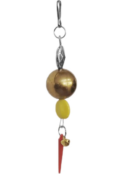 Çanlı Bakır Toplu Kuş Oyuncağı 2.5 cm-14 cm