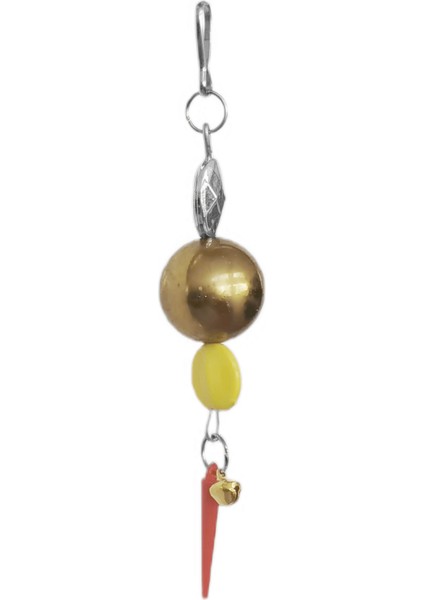 Çanlı Bakır Toplu Kuş Oyuncağı 2.5 cm-14 cm